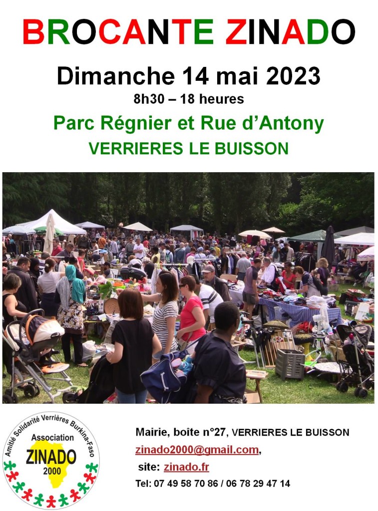 affiche brocante 2023