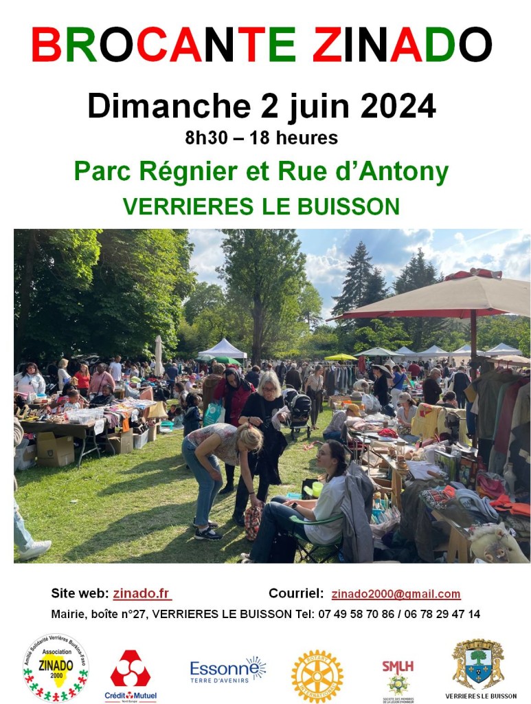 Affiche brocante 2024